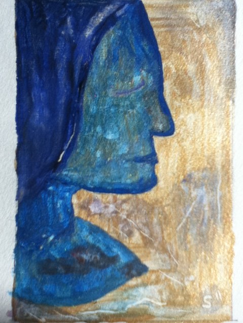 #mindfully choosing the palette of colour you paint with..